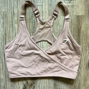 Gymshark Elite Sports Bra Nude
